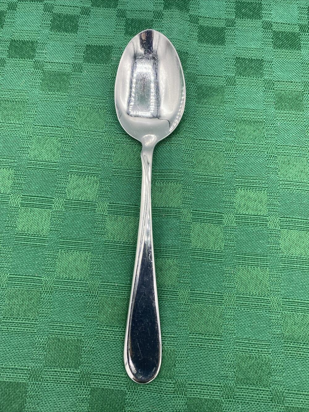 Oneida * Glossy Stainless Steel Flatware Dinner Spoon 6”